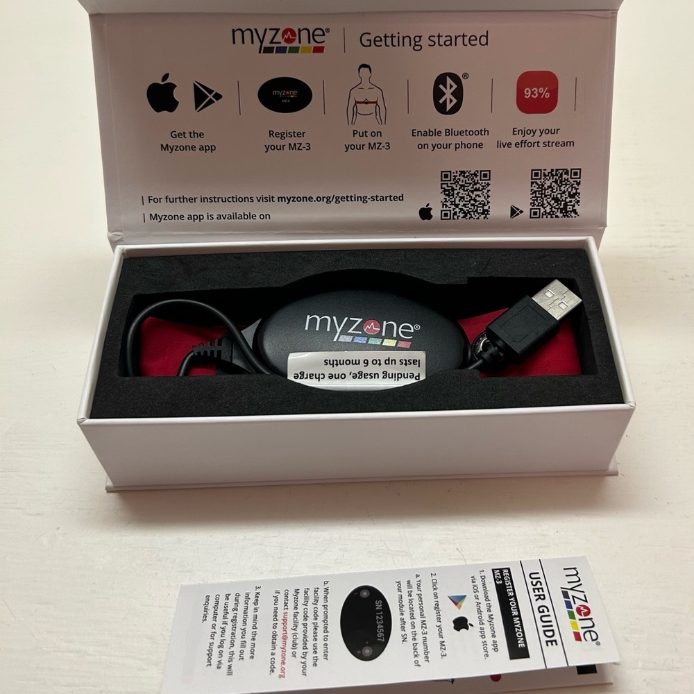 Myzone MZ-3 Exercise Tracker and Heart Rate Monitor